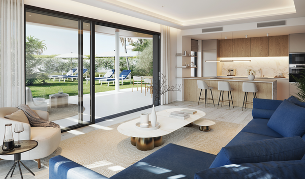 Exclusive apartment with Panoramic Golf and Sea Views in Mijas, Málaga