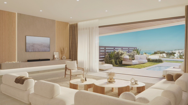 Sophisticated townhouse with spectacular views in a prestigious complex in El Higuerón, Fuengirola