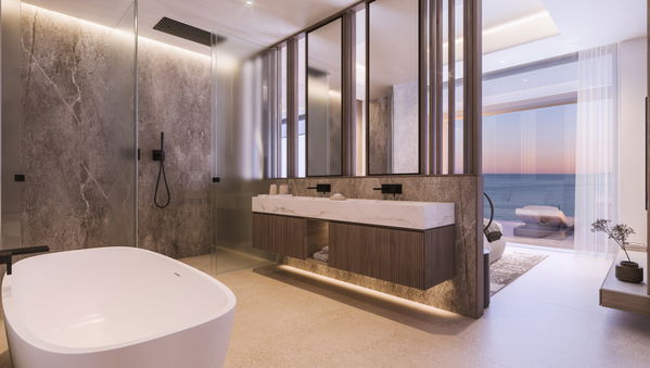 Modern apartment with stunning views in Pedregalejo Morlaco, Málaga East