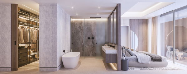Modern apartment with stunning views in Pedregalejo Morlaco, Málaga East