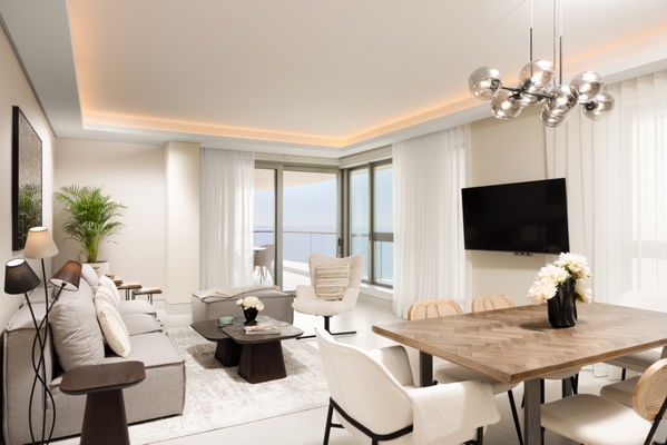 Incredible new built apartment front beach line with amazing views in Málaga Towers, Málaga