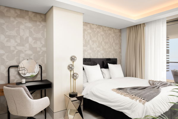 Incredible new built apartment front beach line with amazing views in Málaga Towers, Málaga