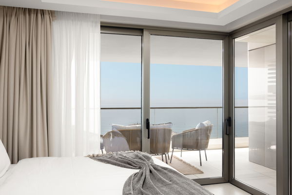Incredible new built apartment front beach line with amazing views in Málaga Towers, Málaga