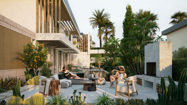 Villa off plan in a new exclusive development with views of the Mediterranean on the new Golden Mile, Estepona