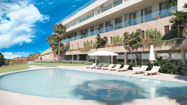 Sky-Villas in El Higuerón with private pool and sea views in Higuerón, Fuengirola