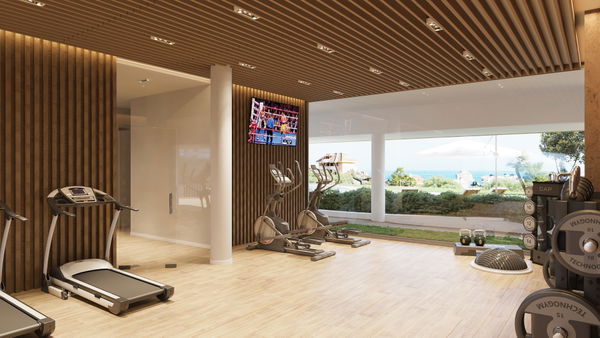 Sky-Villas in El Higuerón with private pool and sea views in Higuerón, Fuengirola
