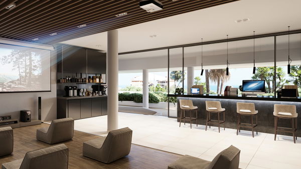 Sky-Villas in El Higuerón with private pool and sea views in Higuerón, Fuengirola