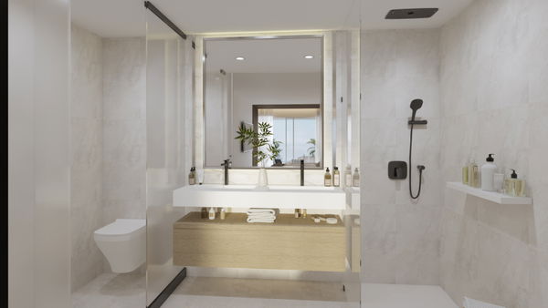 Sky-Villas in El Higuerón with private pool and sea views in Higuerón, Fuengirola