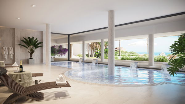 Sky-Villas in El Higuerón with private pool and sea views in Higuerón, Fuengirola