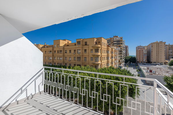 Elegant city apartment with Sea views, Málaga