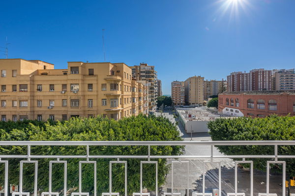 Elegant city apartment with Sea views, Málaga