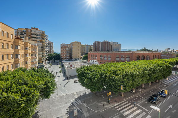 Elegant city apartment with Sea views, Málaga