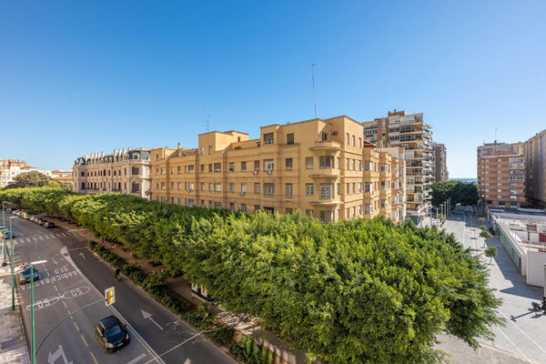 Elegant city apartment with Sea views, Málaga