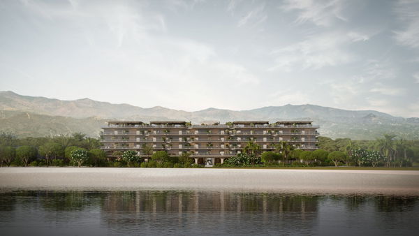 Magnificent duplex penthouse on the seafront in Estepona town center, Tyrian in Estepona
