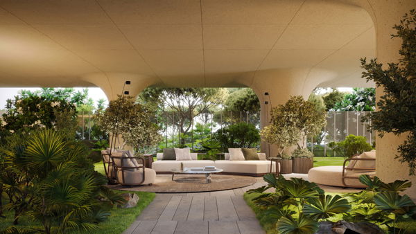 Magnificent duplex penthouse on the seafront in Estepona town center, Tyrian in Estepona