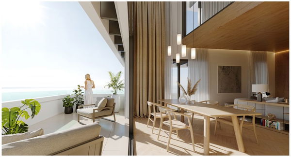 Luxury apartment in a uniquely designed tower by the sea on Málaga’s 'Golden Mile