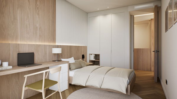 Luxury apartment in a uniquely designed tower by the sea on Málaga’s 'Golden Mile