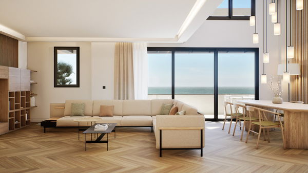 Luxury apartment in a uniquely designed tower by the sea on Málaga’s 'Golden Mile