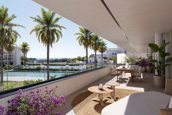 Refined off plan apartment in a new residential development on the New Golden Mile, Estepona