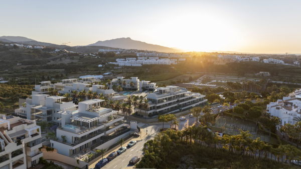 Refined off plan apartment in a new residential development on the New Golden Mile, Estepona