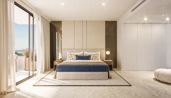 Refined off plan apartment in a new residential development on the New Golden Mile, Estepona