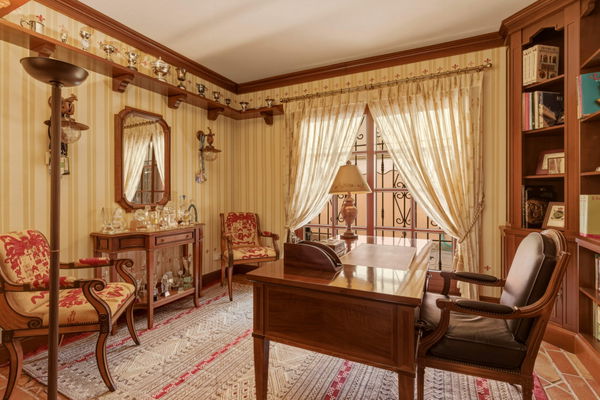 Traditional Andalusian frontline golf villa in Guadalmina Alta, Marbella