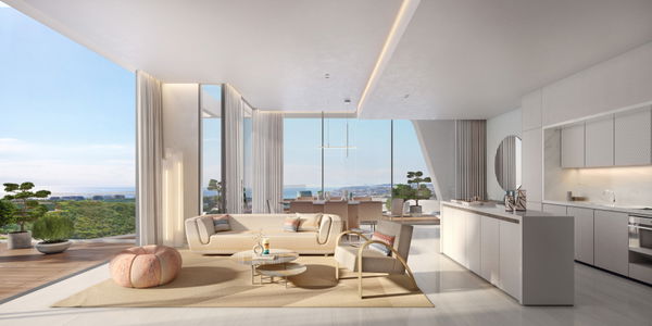 Elegant branded penthouse with sea and golf views in Finca Cortesín, Casares