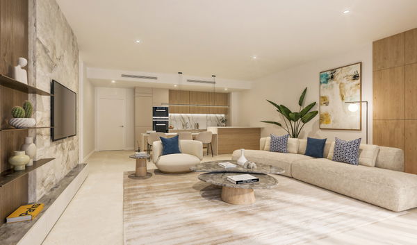 Elegant duplex penthouse with rooftop solarium on the New Golden Mile, Estepona