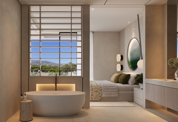 Prestigious villa project with sea and mountain views in La Carolina, Marbella Golden Mile