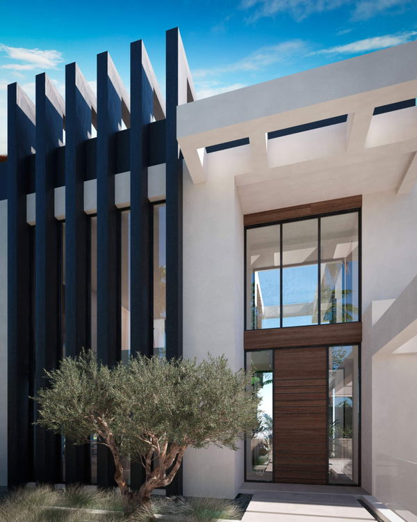 Prestigious villa project with sea and mountain views in La Carolina, Marbella Golden Mile