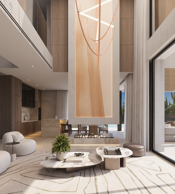 Prestigious villa project with sea and mountain views in La Carolina, Marbella Golden Mile