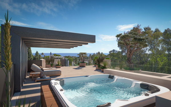 Prestigious villa project with sea and mountain views in La Carolina, Marbella Golden Mile