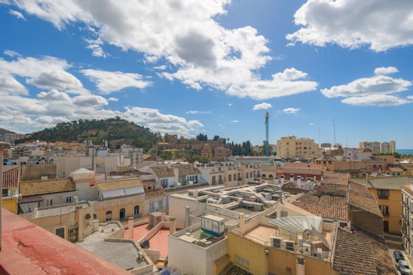 Urban elegance in Plaza del Siglo, Málaga Historic Centre