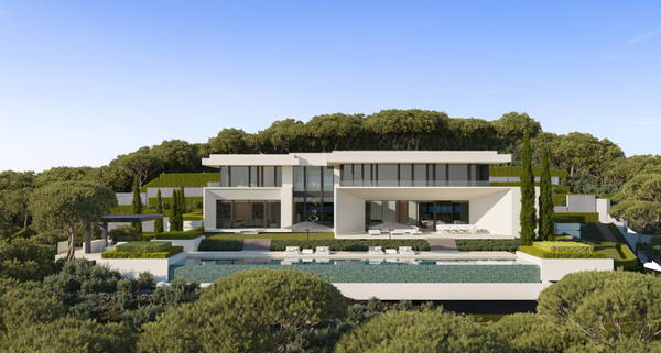 Exclusive contemporary residence surrounded by nature in Benahavís