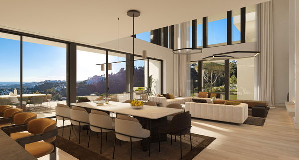 Exclusive contemporary residence surrounded by nature in Benahavís