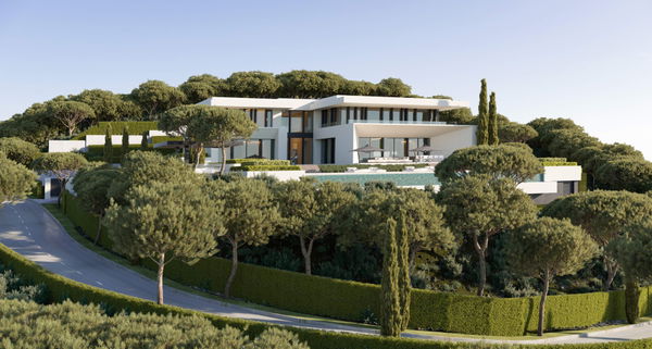 Exclusive contemporary residence surrounded by nature in Benahavís