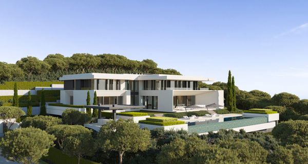 Exclusive contemporary residence surrounded by nature in Benahavís
