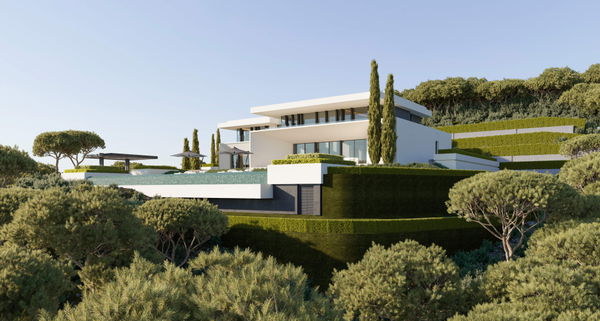 Exclusive contemporary residence surrounded by nature in Benahavís