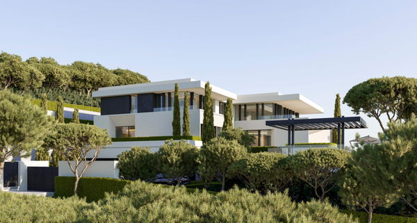Exclusive contemporary residence surrounded by nature in Benahavís