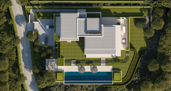 Exclusive contemporary residence surrounded by nature in Benahavís