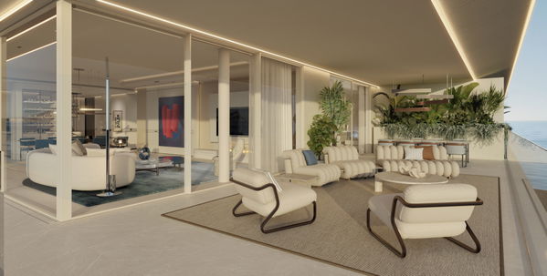 Contemporary residence with dual terraces offering sea and mountain views Estepona, Málaga