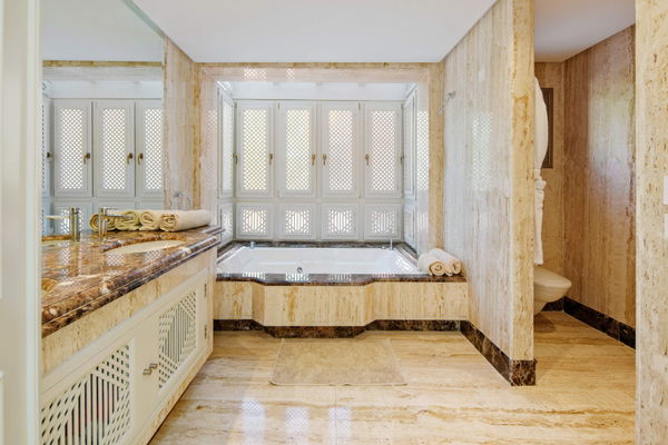 A beachfront penthouse designed around privacy and mediterranean living in La Morera, Marbella East