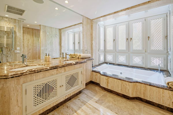 A beachfront penthouse designed around privacy and mediterranean living in La Morera, Marbella East