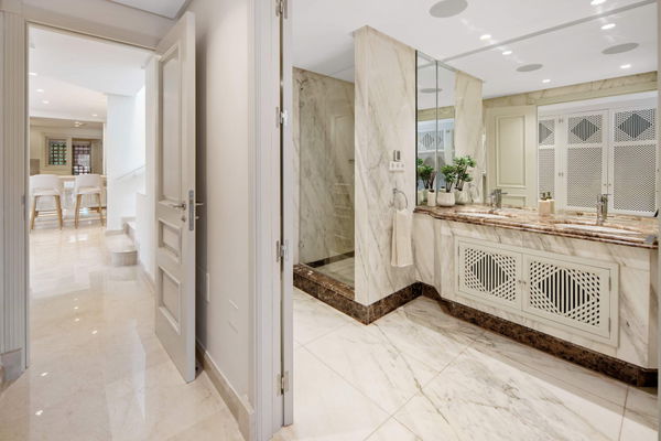 A beachfront penthouse designed around privacy and mediterranean living in La Morera, Marbella East
