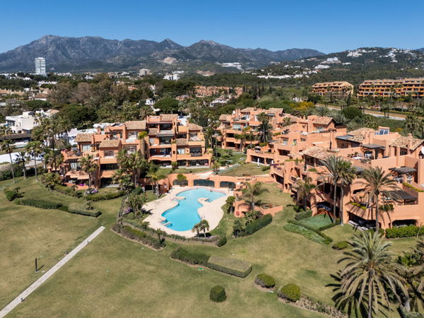 A beachfront penthouse designed around privacy and mediterranean living in La Morera, Marbella East