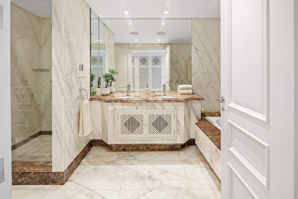A beachfront penthouse designed around privacy and mediterranean living in La Morera, Marbella East