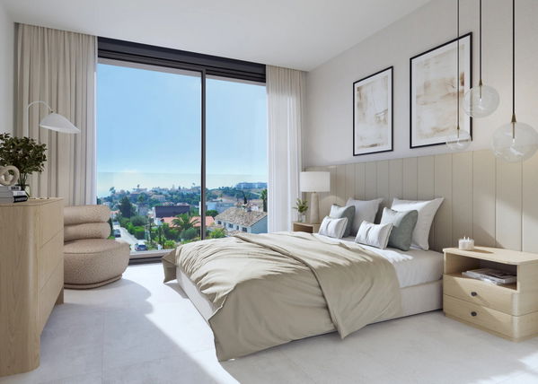 Modern apartment with panoramic views in Estepona, Marbella