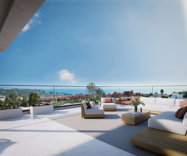 Modern apartment with panoramic views in Estepona, Marbella