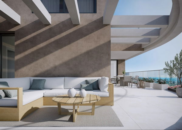 Modern apartment with panoramic views in Estepona, Marbella