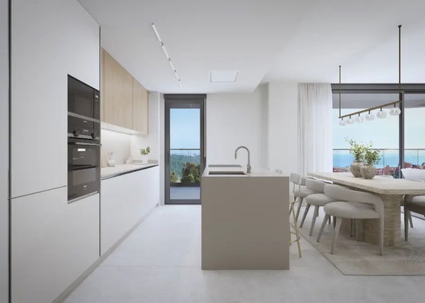 modern penthouse with sea views near the beach, Estepona, Málaga